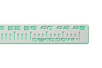 Light Grey over Seafoam (Brushed)