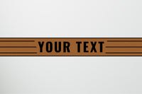 Teak over Black